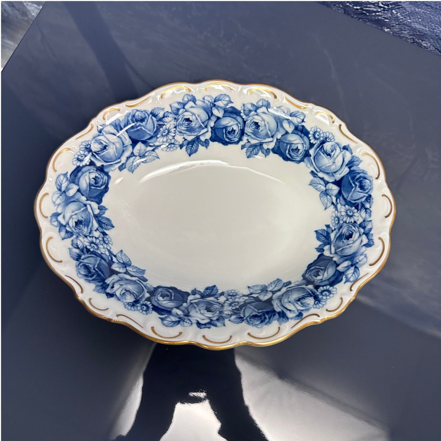 SHUMANN BAVARIA CHINA OVAL BOWL