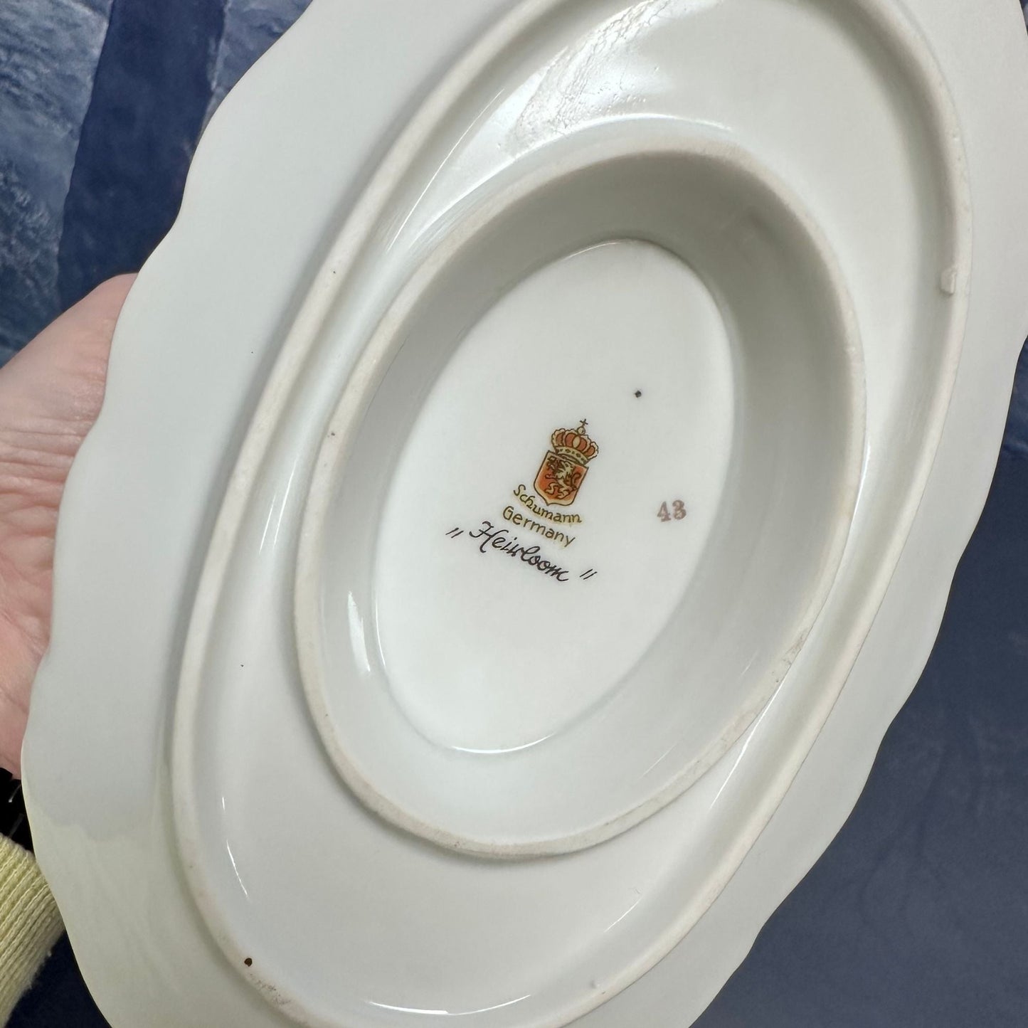 SHUMANN BAVARIA VINTAGE GRAVY BOAT