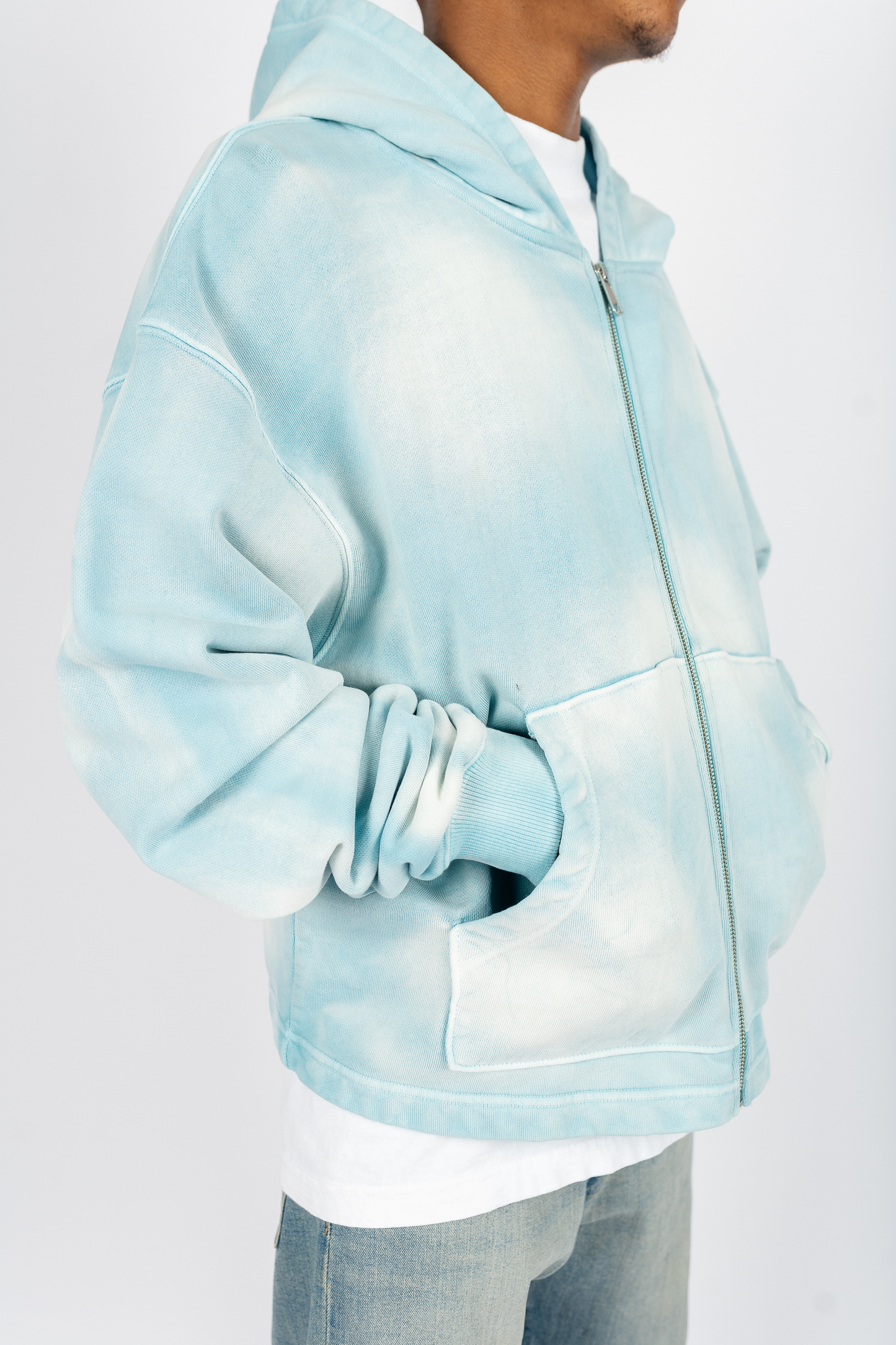 042 CLOTHING SUN-DRIED ZIP UP