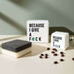 The Give-a-F🜃CK Bar – 2-in-1 Coffee Scrub Soap