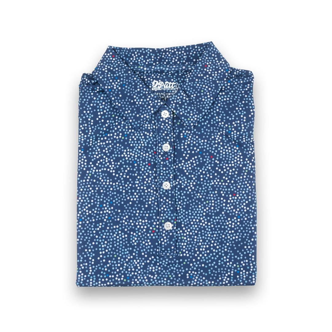 STARRY NIGHT WOMEN'S POLO (SLEEVELESS)