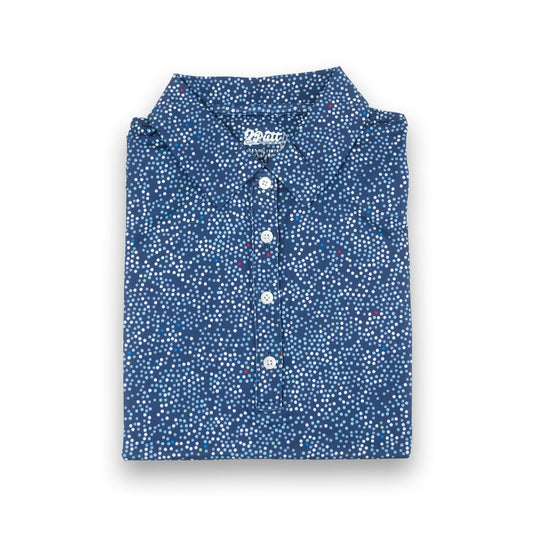 STARRY NIGHT WOMEN'S POLO (SLEEVELESS)