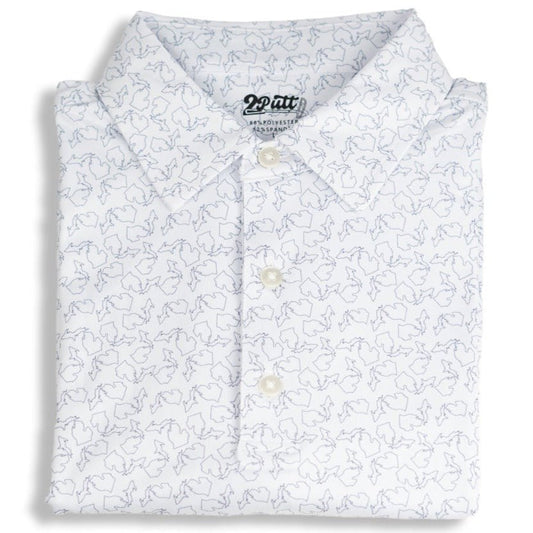 STATE OF MICHIGAN MEN'S POLO