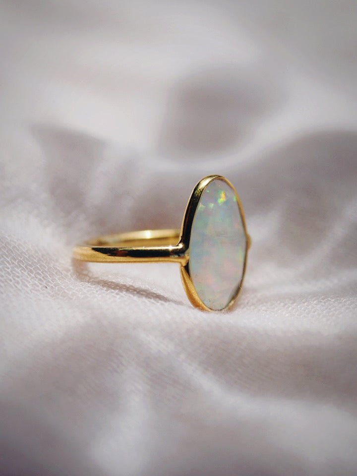 STATEMENT FIRE OPAL RING - HINUHINU