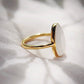 STATEMENT RAINBOW MOONSTONE RING - KEKOA
