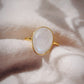 STATEMENT RAINBOW MOONSTONE RING - KEKOA