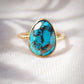 STATEMENT TURQUOISE RING - KAHIAU