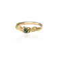 STRONGHOLD RING WITH TEAL MONTANA SAPPHIRE