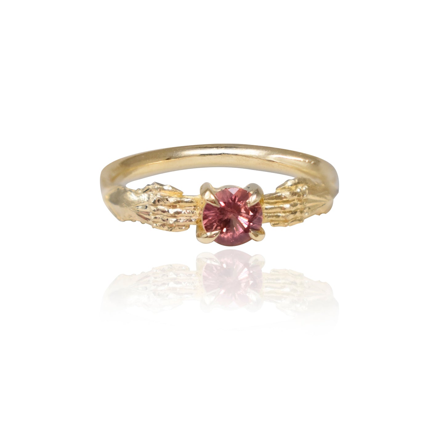 STRONGHOLD RING WITH PADPARADSCHA SAPPHIRE