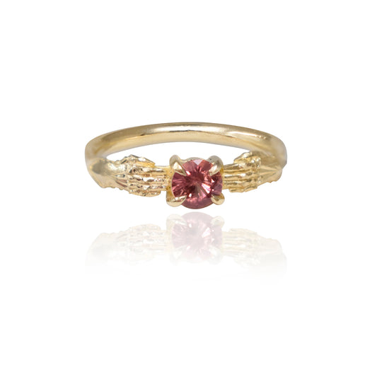 STRONGHOLD RING WITH PADPARADSCHA SAPPHIRE