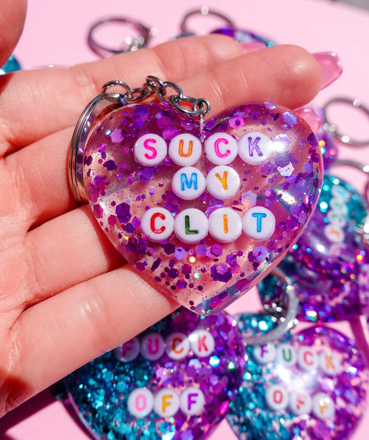 SUCK MY CLIT KEYCHAIN