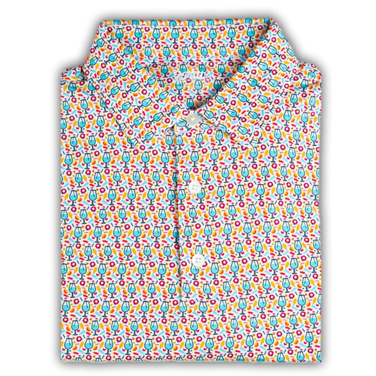 SUMMER VIBES MEN'S POLO