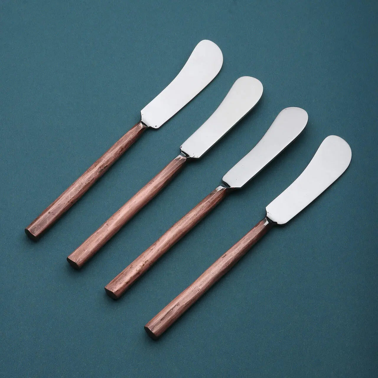 SUNDANCE BUTTER KNIFE/CHEESE SPREADER 4 PC. SET