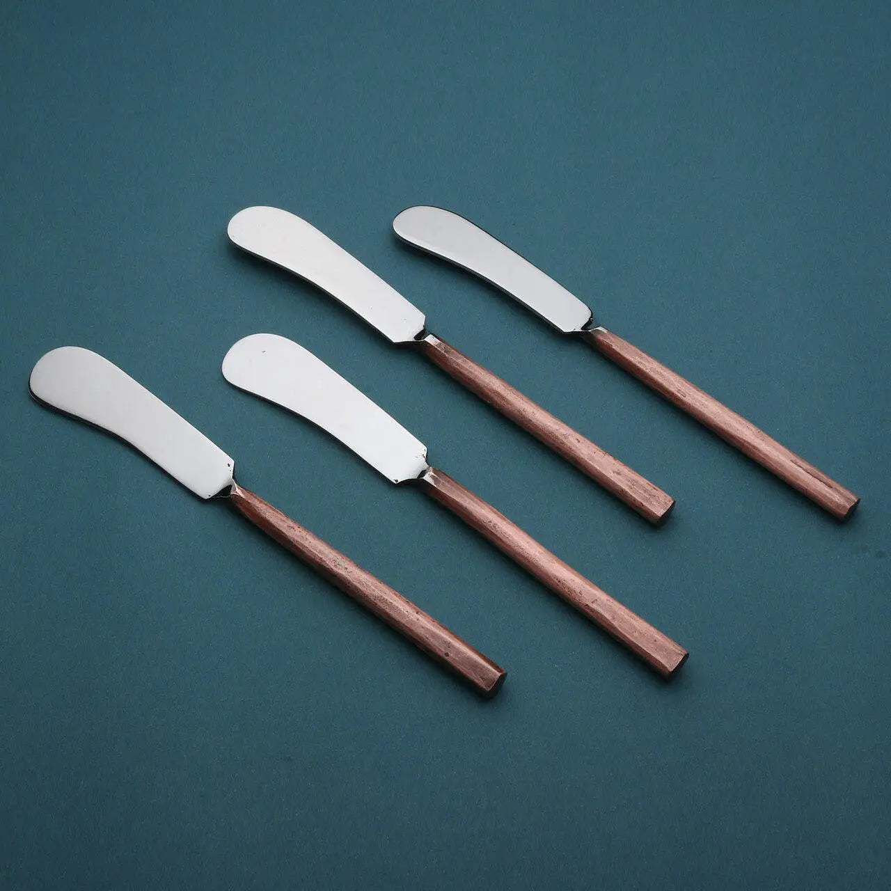 SUNDANCE BUTTER KNIFE/CHEESE SPREADER 4 PC. SET