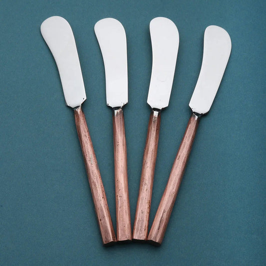 SUNDANCE BUTTER KNIFE/CHEESE SPREADER 4 PC. SET