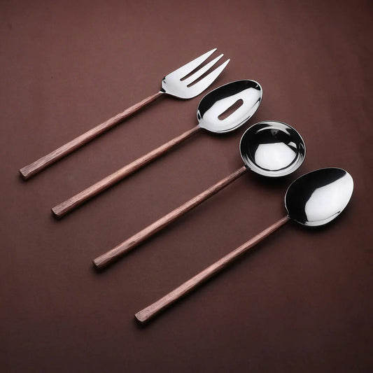 SUNDANCE HOSTESS SERVING 4 PC. SET