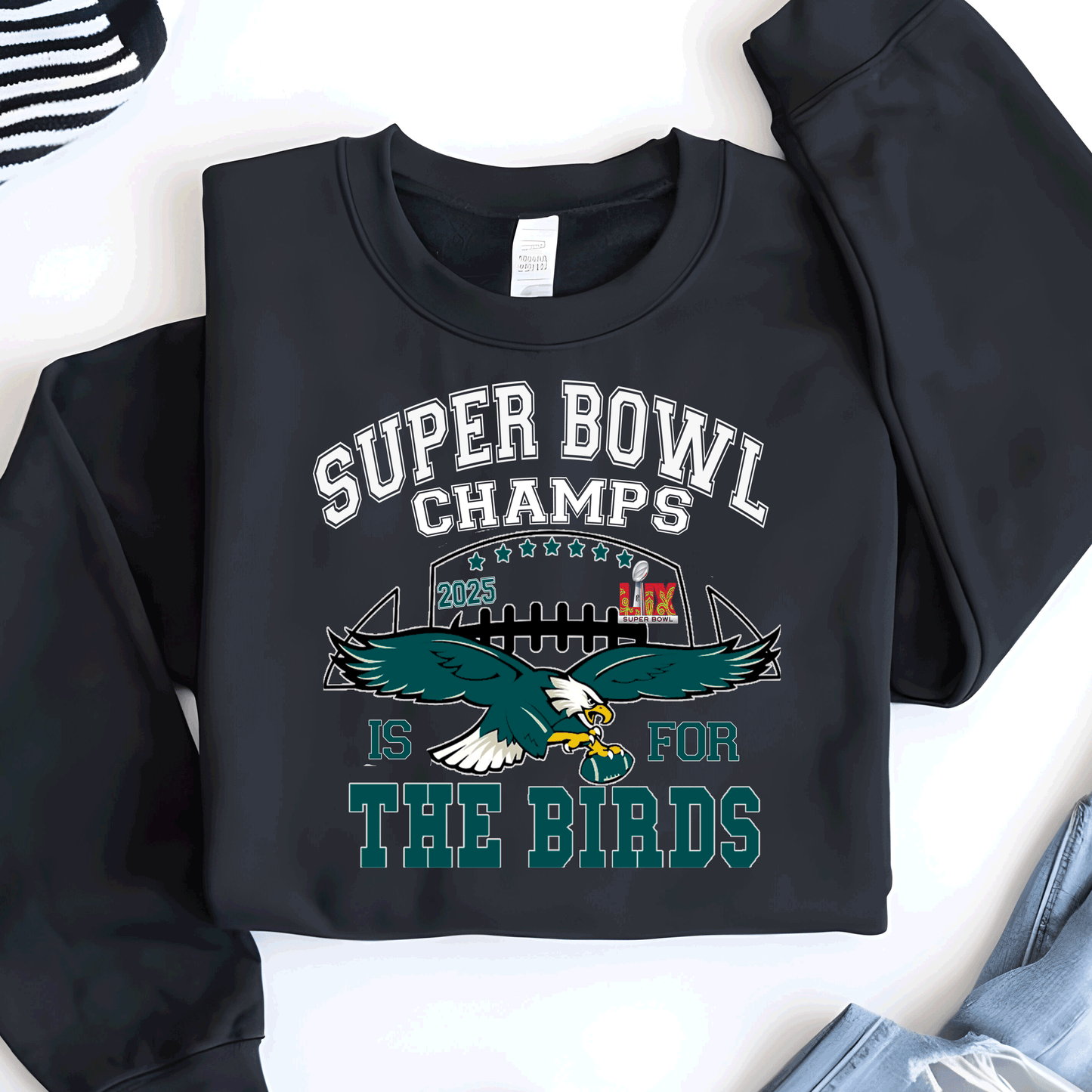SUPER BOWL PHILADELPHIA FOOTBALL EAGLES SUPER BOWL CHAMPS TRENDING EAGLES FAN SHIRTS, FLY EAGLES FLY, EAGLES HOODIE, SUPERBOWL GIFTS