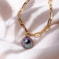 TAHITIAN PEARL PENDANT NECKLACE - MOANI