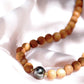 TAHITIAN PEARL SANDALWOOD NECKLACE - ROSELANI