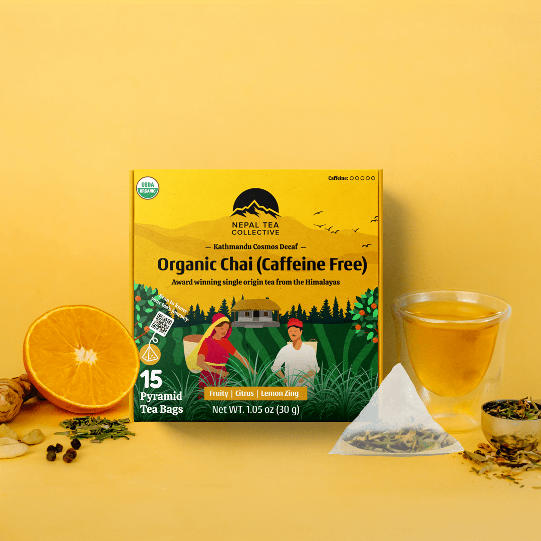 TEA BAGS - BUNDLE OF 4 [BLACK TEA, GREEN TEA, CHAI & HERBAL BLEND]