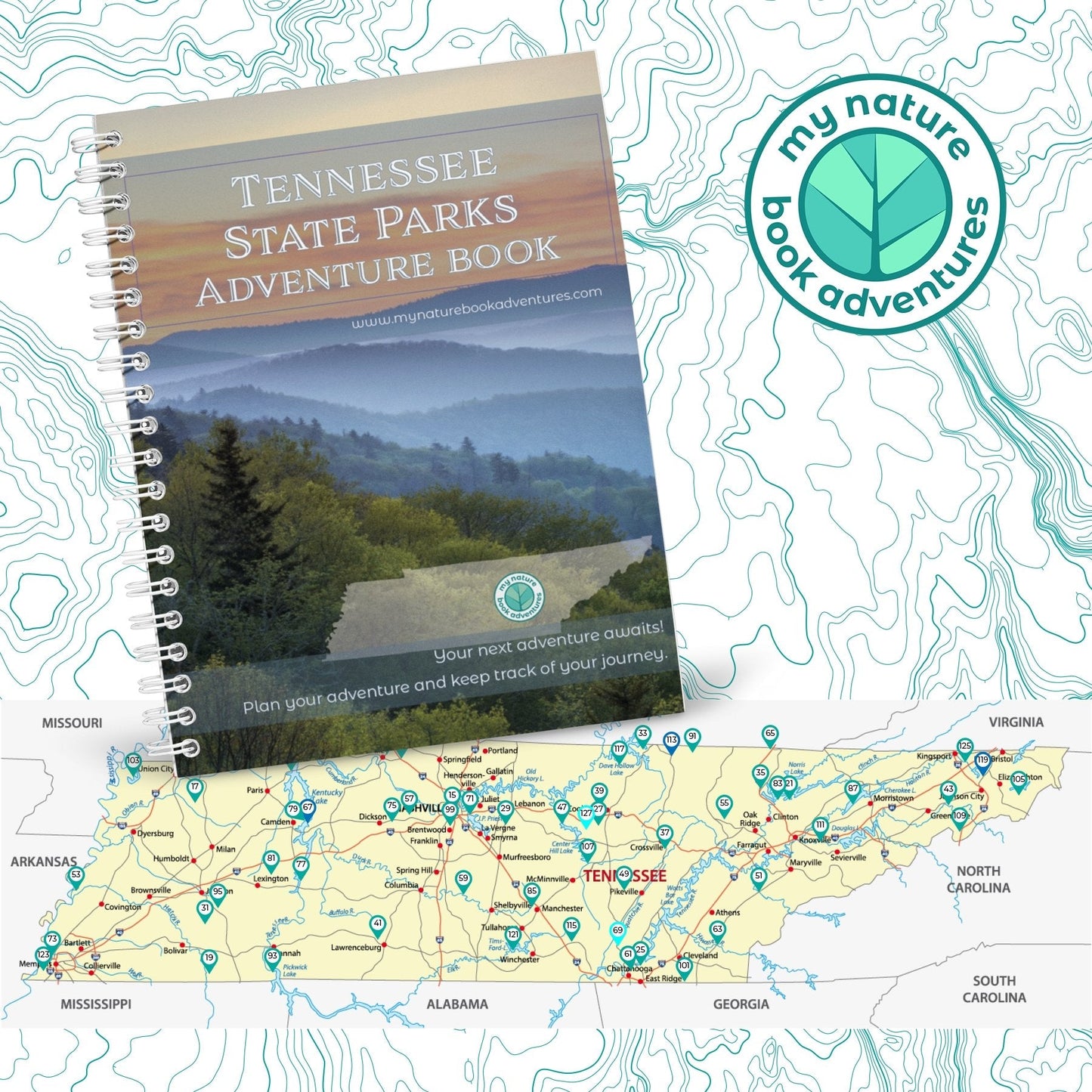 TENNESSEE STATE PARKS - ADVENTURE PLANNING JOURNAL