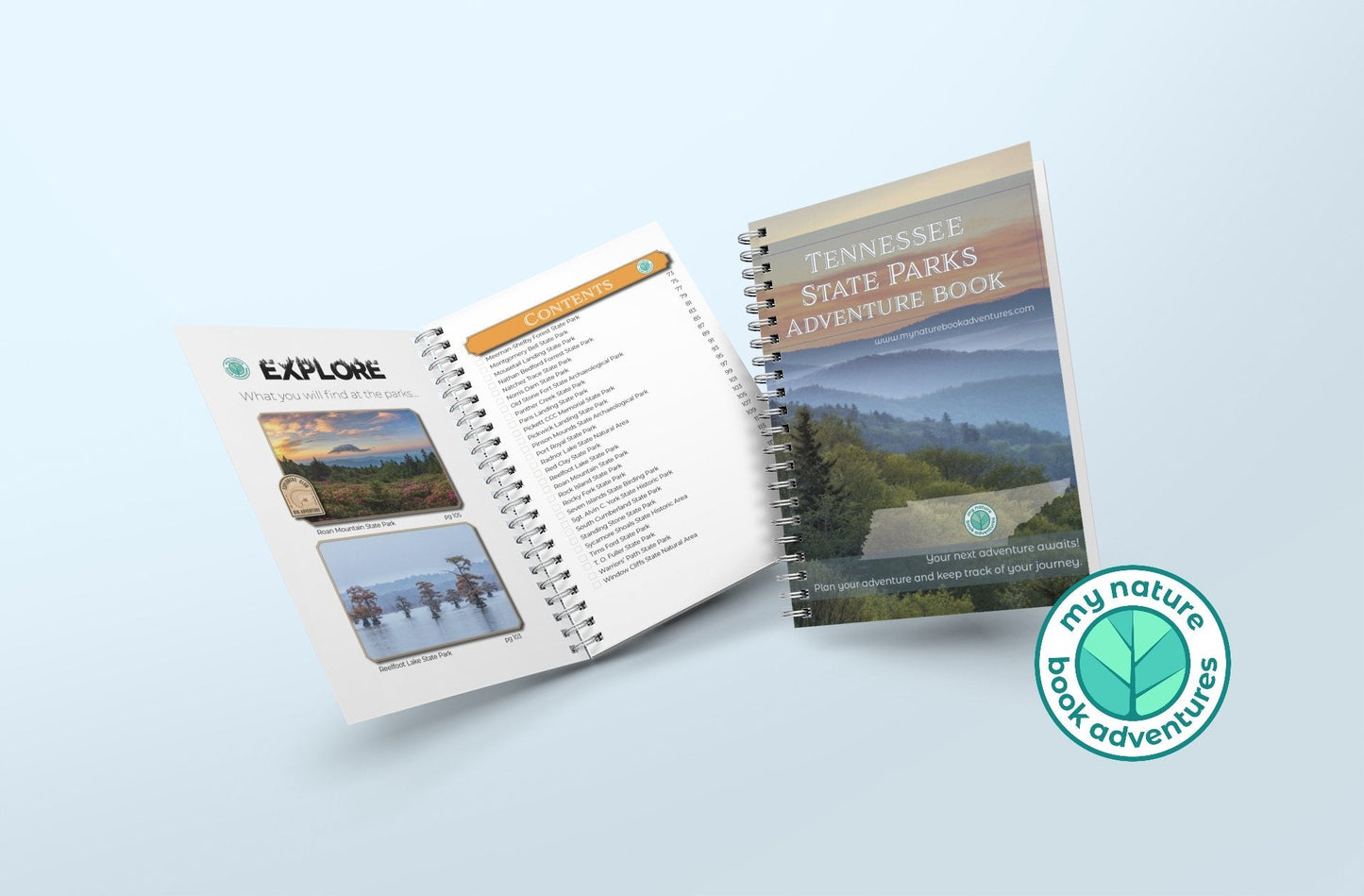 TENNESSEE STATE PARKS - ADVENTURE PLANNING JOURNAL