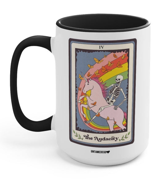 THE AUDACITY TAROT CARD MUG