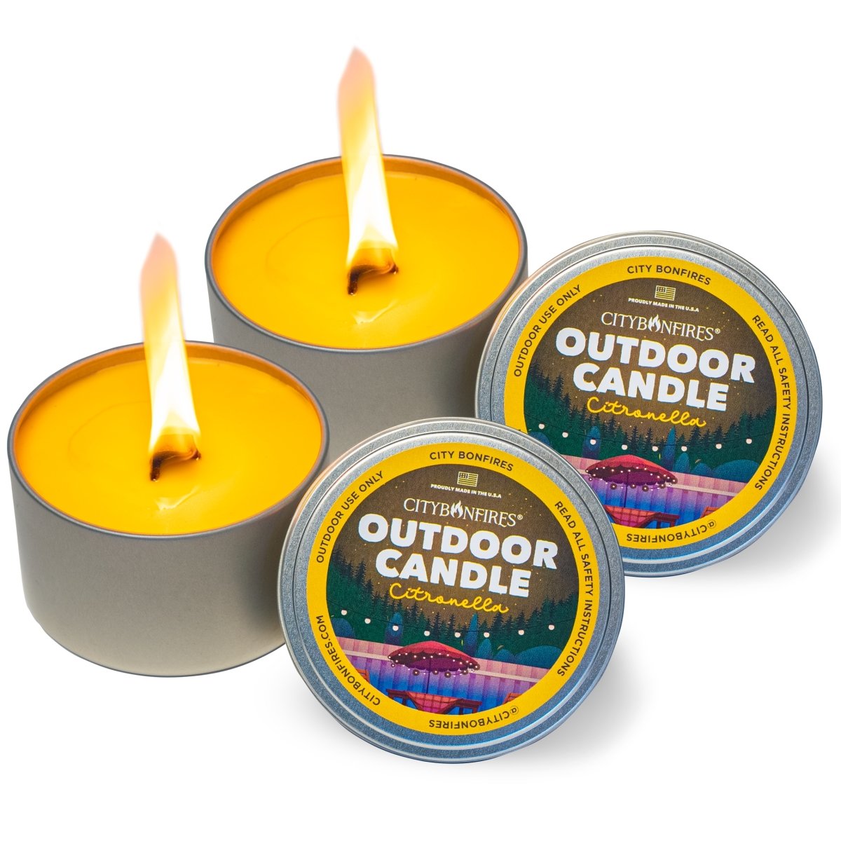 THE OUTDOOR CANDLE - CITRONELLA
