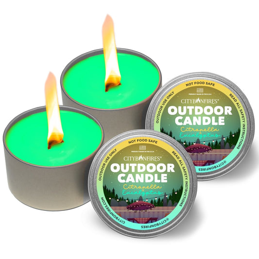THE OUTDOOR CANDLE - CITRONELLA AND EUCALYPTUS