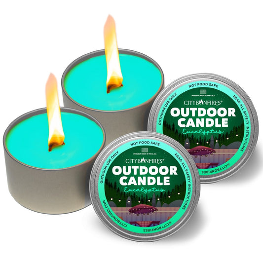 THE OUTDOOR CANDLE - EUCALYPTUS