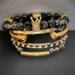 THE STIMULATING LARVIKITE CROWN BRACELET