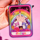 THE FINGER RAINBOW ACRYLIC KEYCHAIN