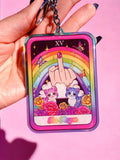 THE FINGER RAINBOW ACRYLIC KEYCHAIN