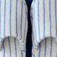 THIN STRIPED HOUSE SLIPPERS