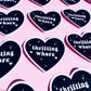 THRIFTING WHORE HOLOGRAPHIC VINYL STICKER – FUNNY STICKER FOR VINTAGE ADDICTS & RESELLERS