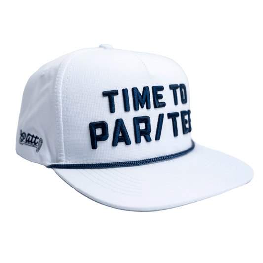 TIME TO PAR/TEE FLATT BILL HAT