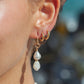 TINY GOLD HUGGIE HOOP EARRINGS - AUILI'I