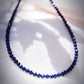 TINY LAPIS LAZULI CHOKER NECKLACE - KALILINOE