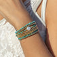 TINY TURQUOISE BRACELET - KALILINOE