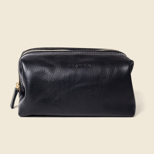TOILETRY TRAVEL BAG - BLACK