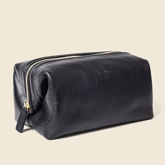 TOILETRY TRAVEL BAG - BLACK