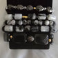 TOURMALINE QUARTZ AND BLACK ONYX BRACELET