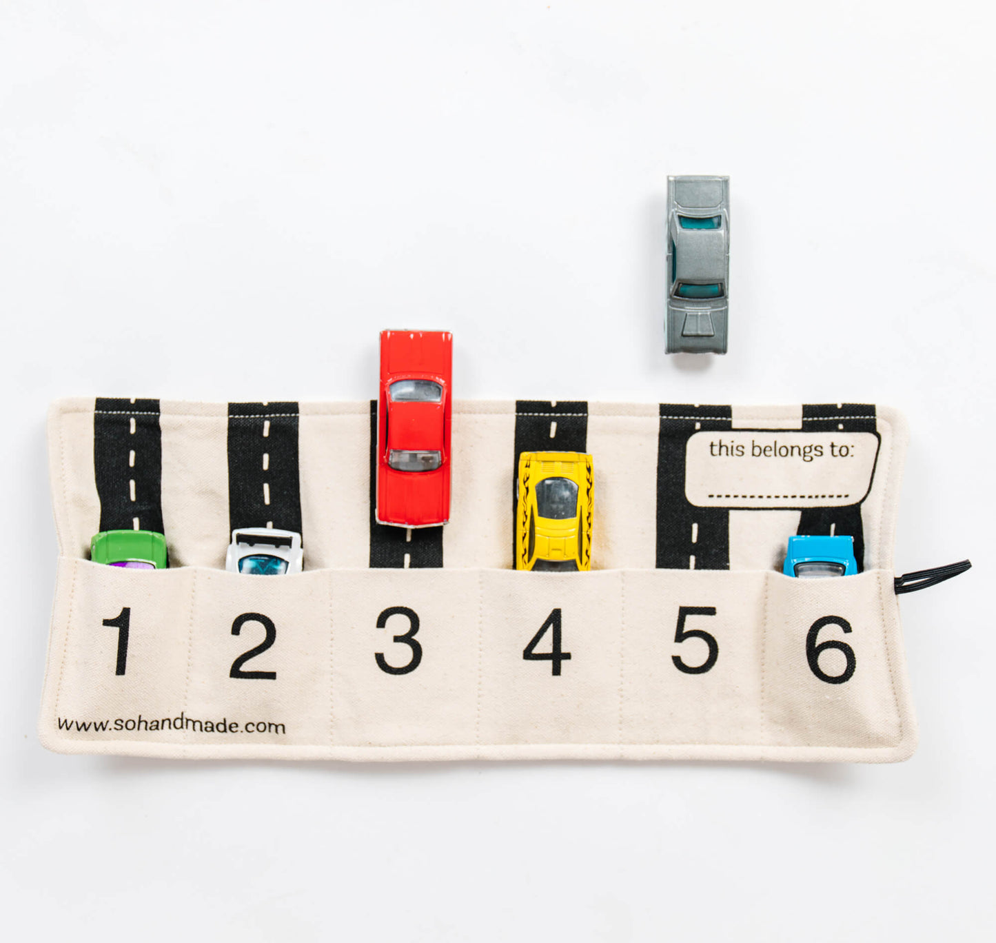 TOY CAR STORAGE: "MY SON LOVES IT! GREAT FOR TRAVELING!"