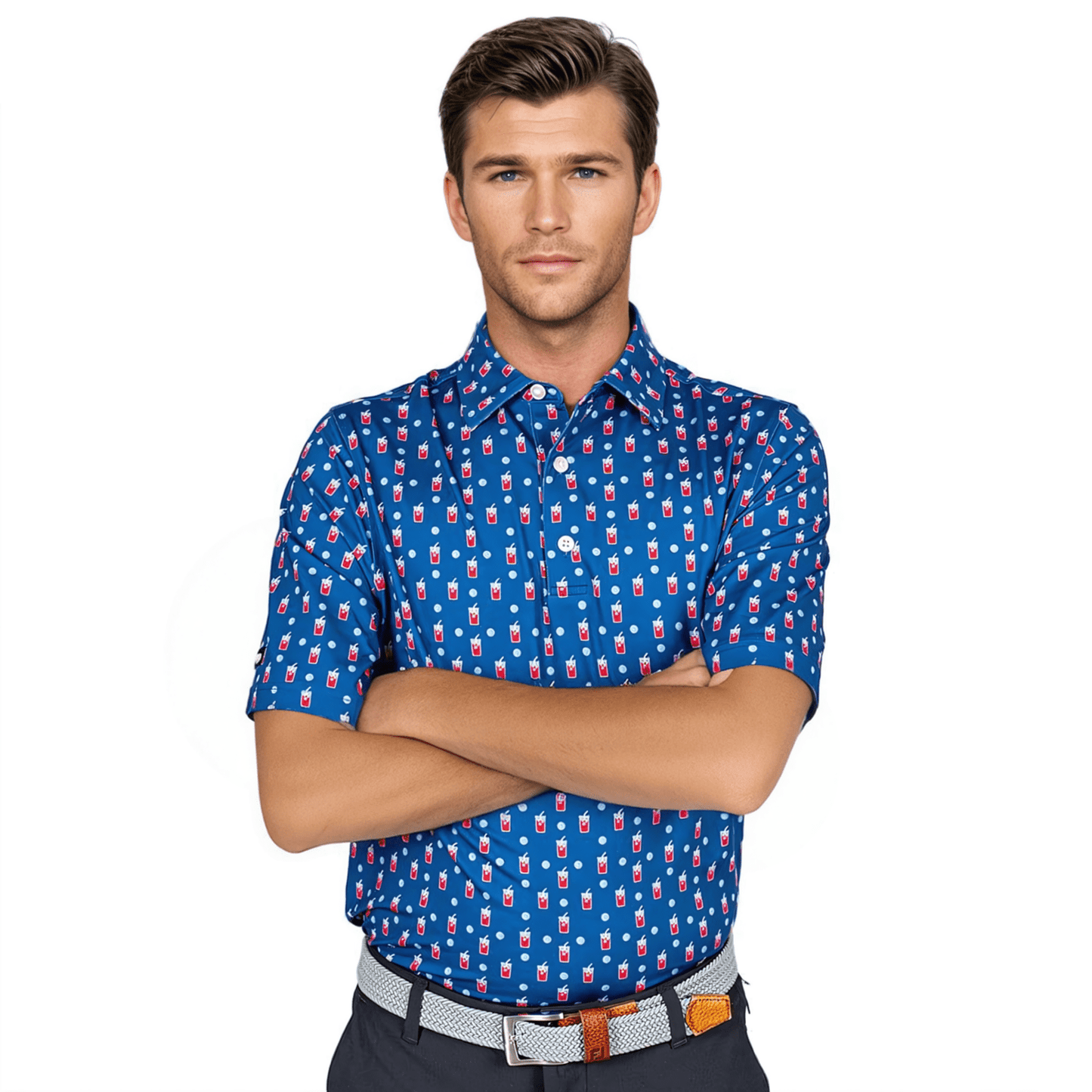 TRANSFUSION MEN'S POLO
