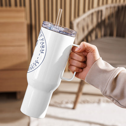 TRAVEL MUG WITH A HANDLE