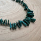 Turquoise with 3 mm Sterling Silver Pearls - 18 inch