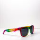 Unisex Pride 2023 Rainbow Risky Business Sunglasses - Pride Festival Glasses - LGBTQIA