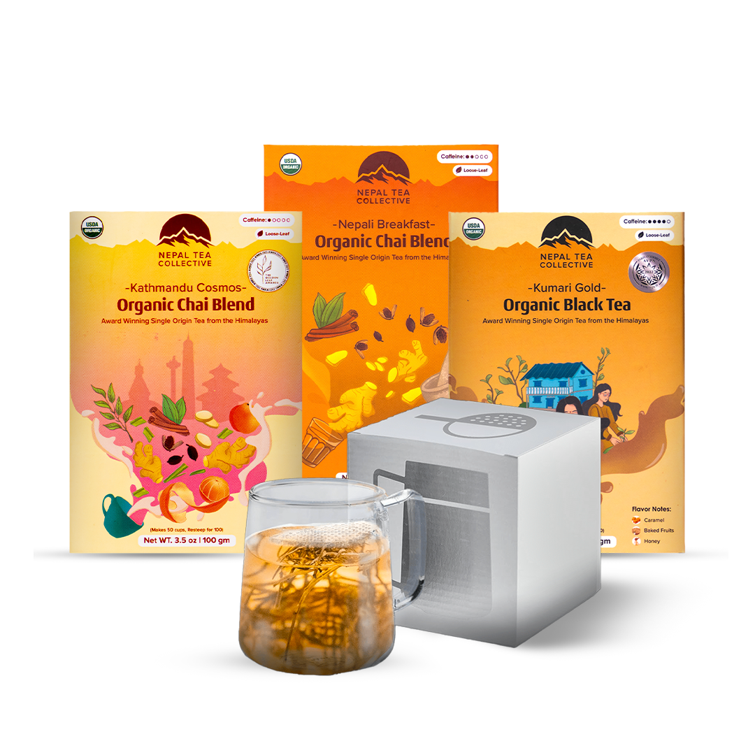 THE WALL® TEA INFUSER BUNDLE