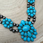 Western Squash Faux Statement Necklace - 21 inch