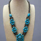 Western Squash Faux Statement Necklace - 21 inch